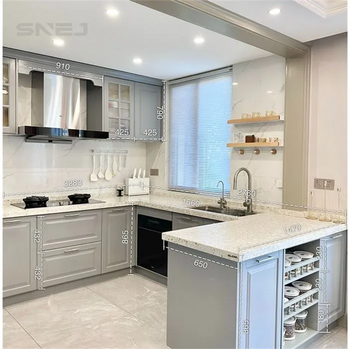 White Custom Melamine Cabinets